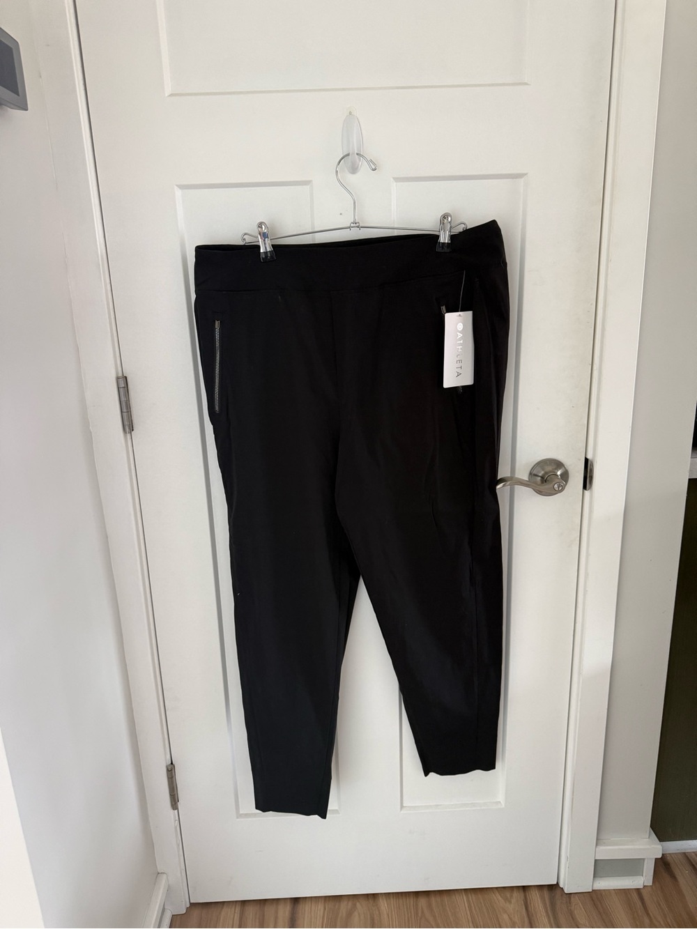Athleta Trekkie North High Rise Joggers in black